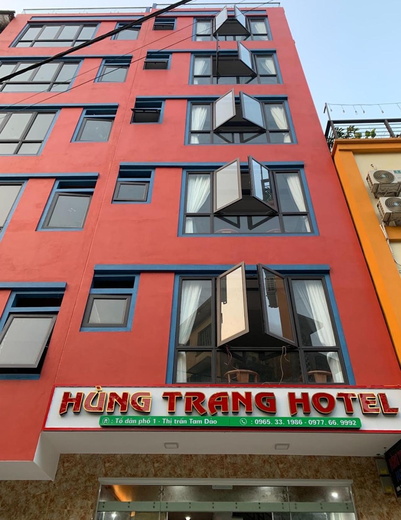 Khach San Hung Trang Hotel Tam Ðảo المظهر الخارجي الصورة